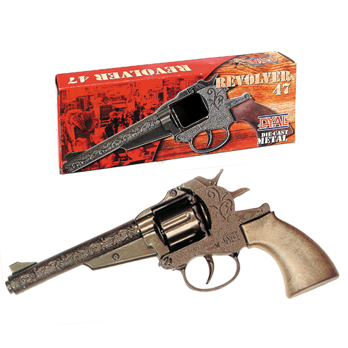 Revolver largo colorado